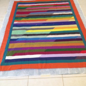 Jelly Roll Race - Quilt #3