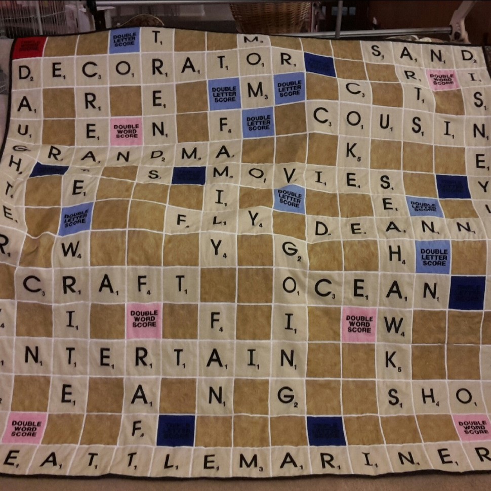 Scrabble Quilt