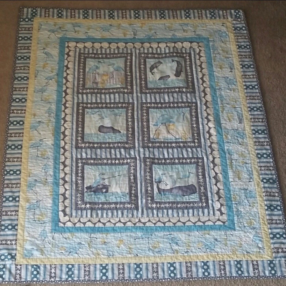 Barnacle Bay Panel Quilt