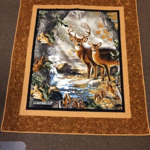 Deer Panel Quilt for my Dear