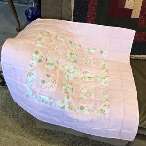 Soft Pink Baby Quilt