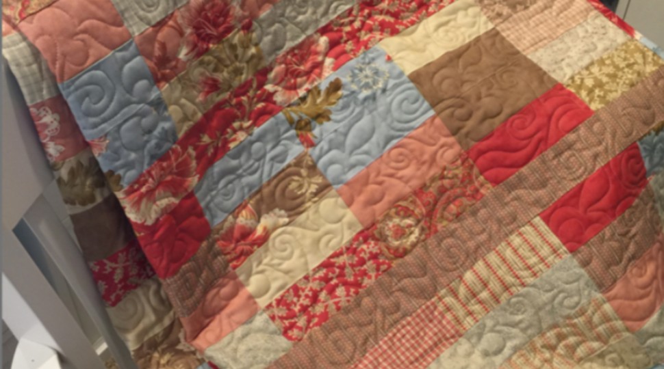 Autumn Lily Jelly Roll Quilt