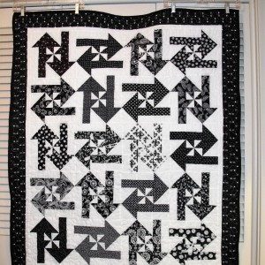 Jenny's Disappearing Pinwheel Arrow Quilt 