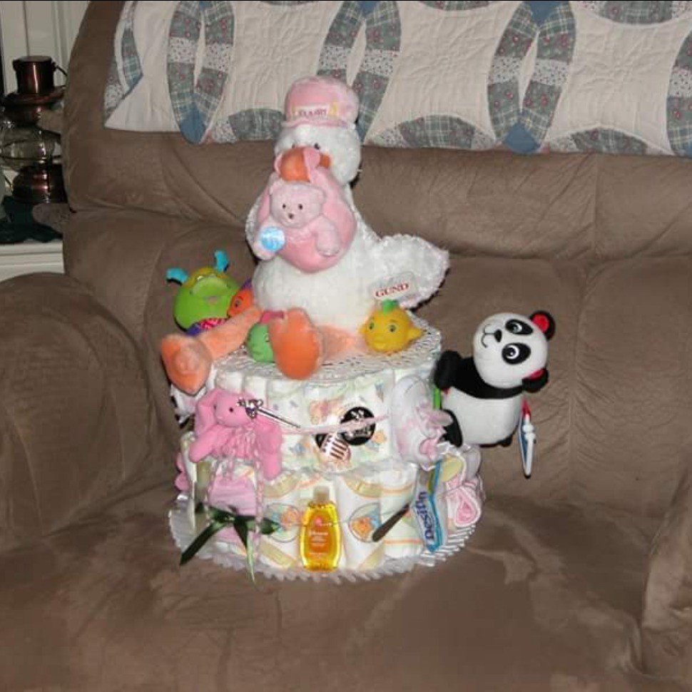 Diaper cake