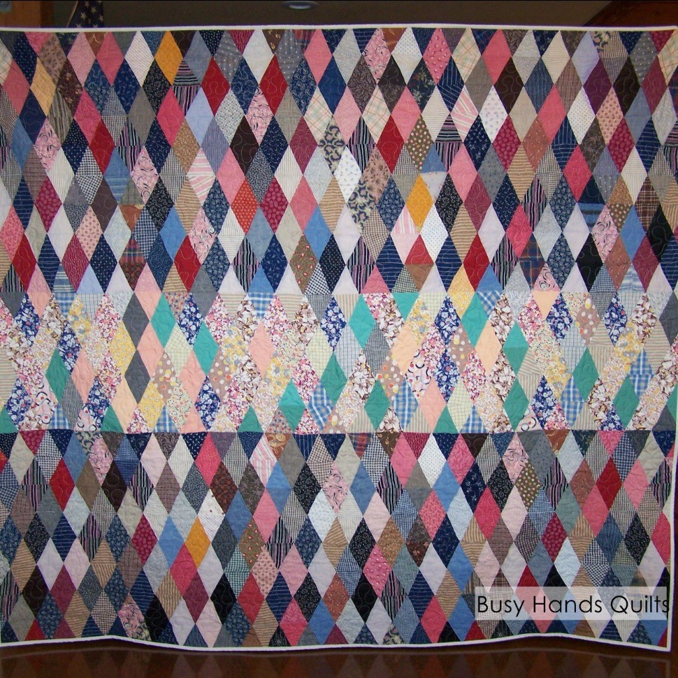 Custom Quilting an Antique Quilt