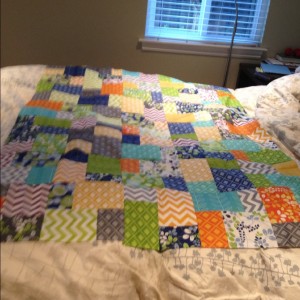 My very first quilt