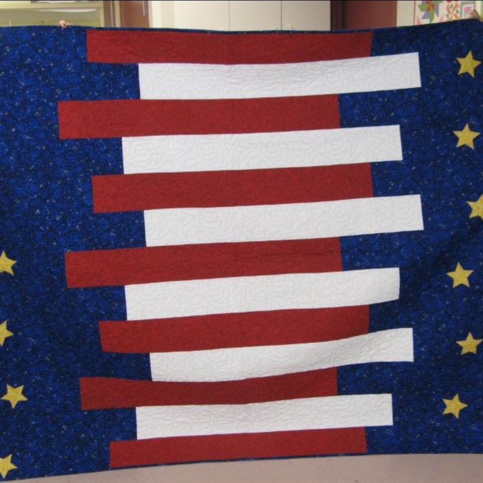 Quilts of Valor:  Stars & Bars Nov 2016