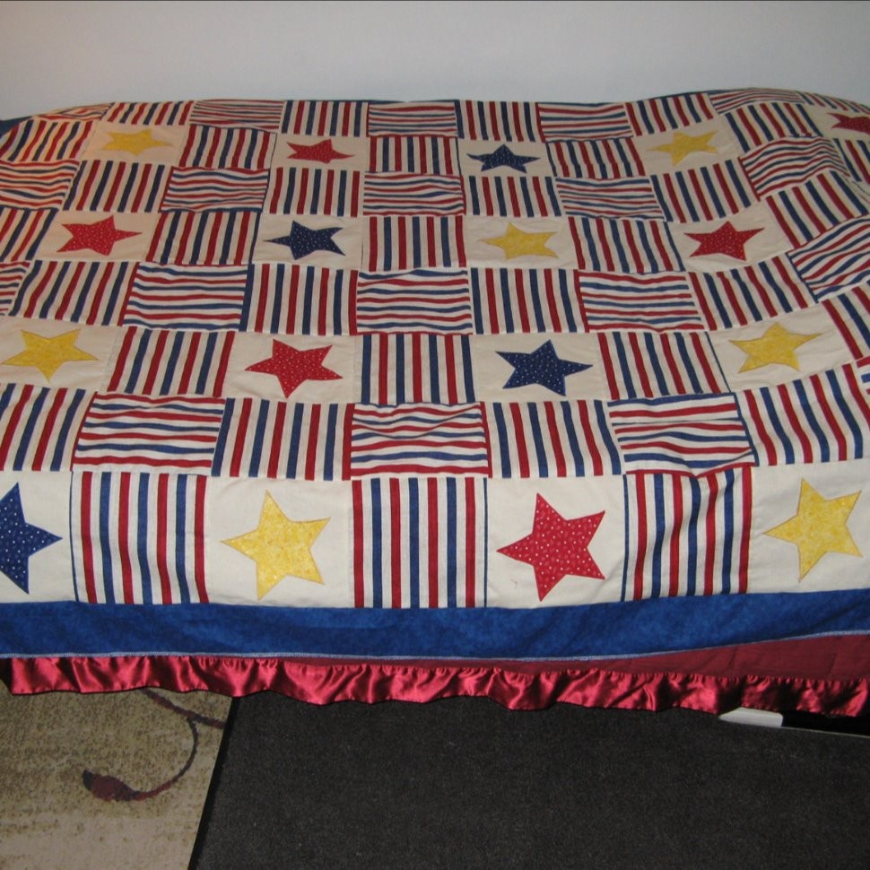 Quilts of Valor:  Rails & Stars