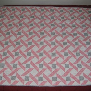 Ribbon Star Baby Quilt