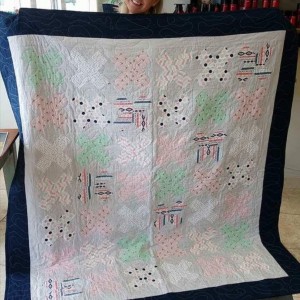 Baby Salons frist quilt!!