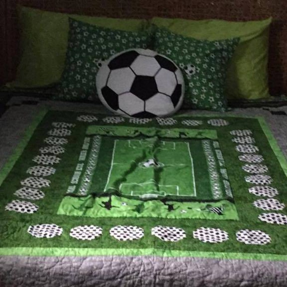 Soccer bedding