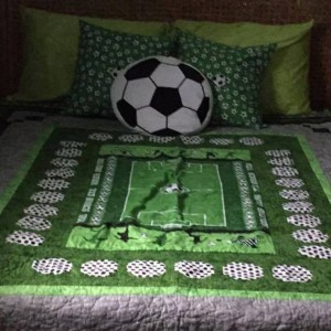 Soccer bedding