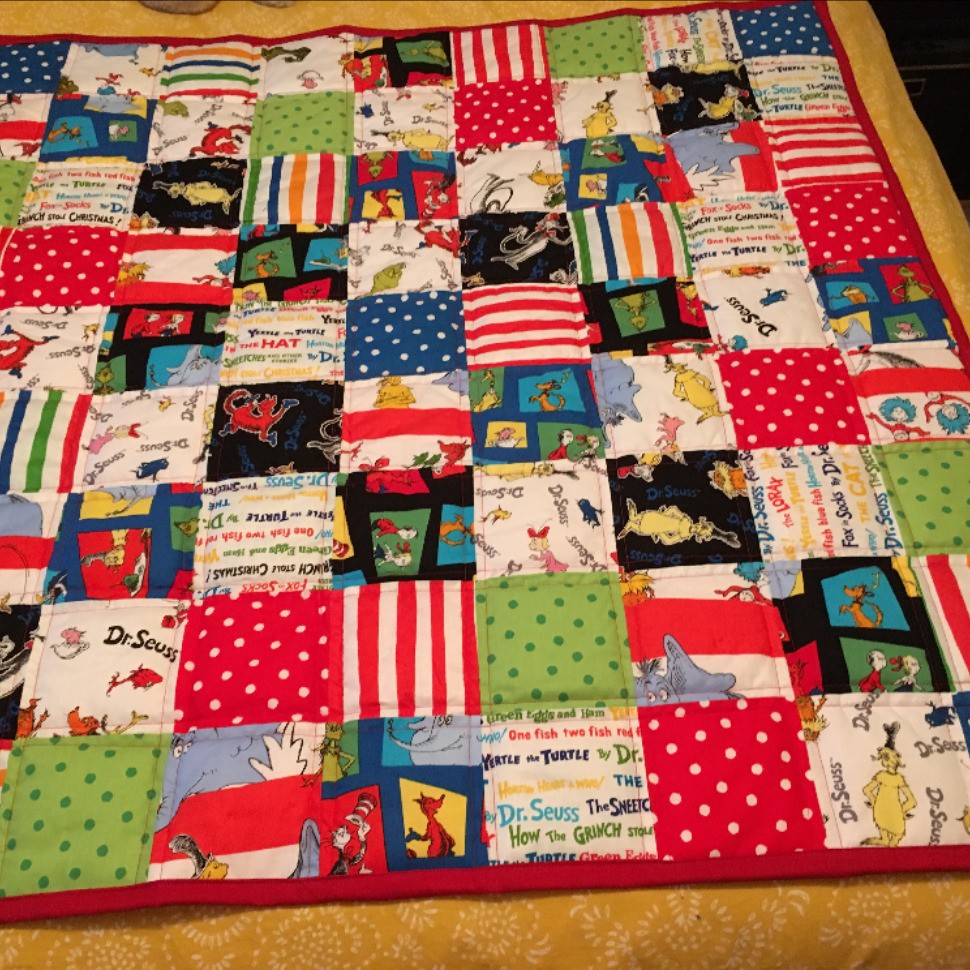 Dr. Suess Baby Quilt