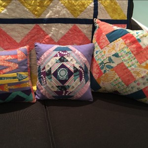 Quilted Pillow Projects 2014