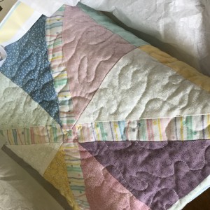 Gift baby quilt