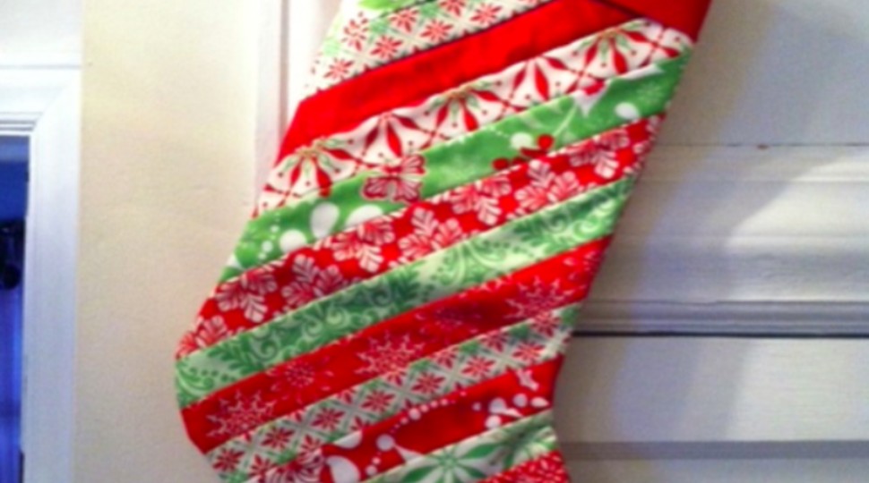 Bright and Cheerful Christmas Stocking