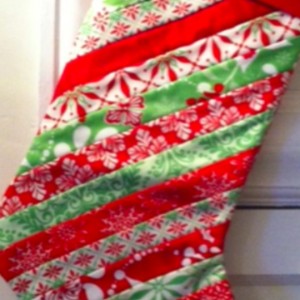 Bright and Cheerful Christmas Stocking