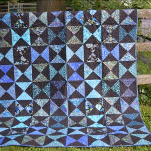 Black & Blue Quilt