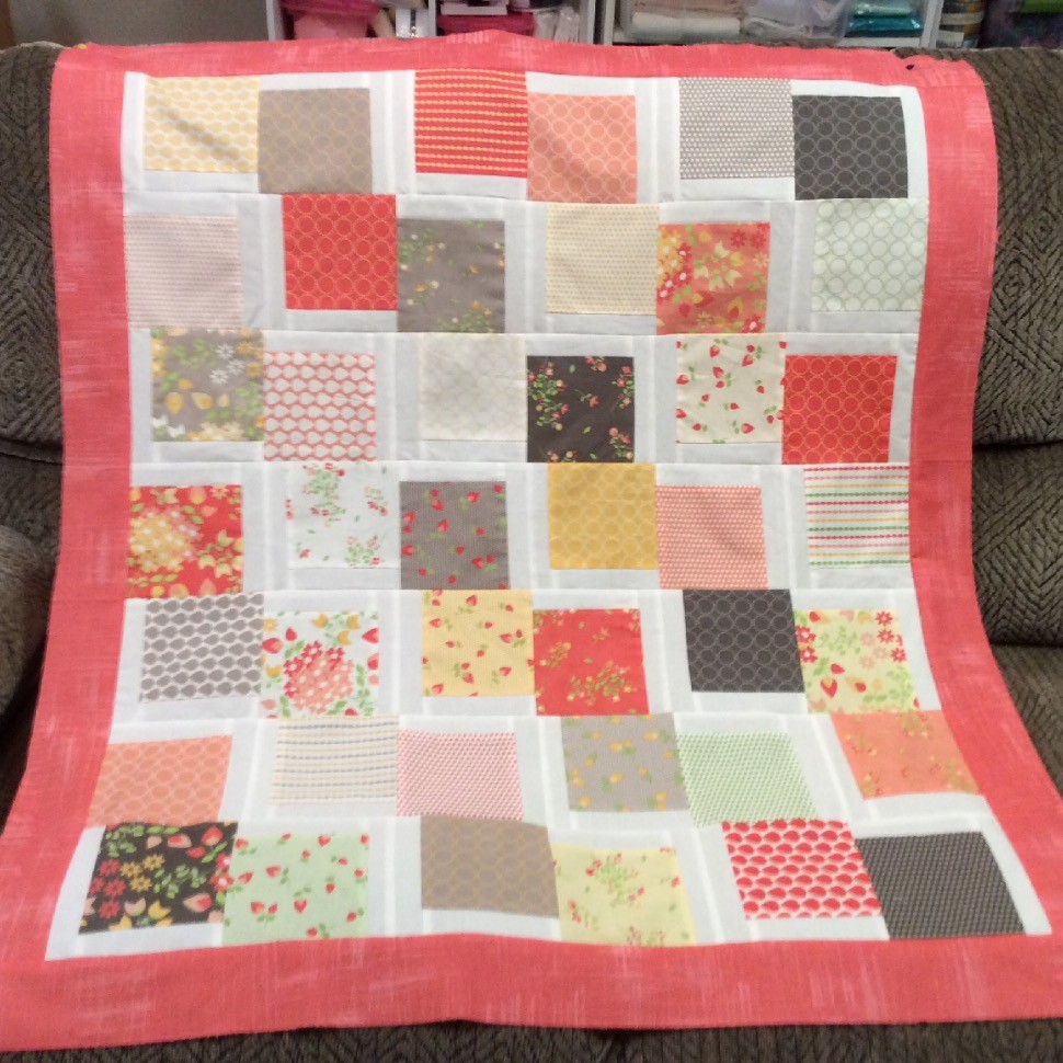 Coral Baby Quilt