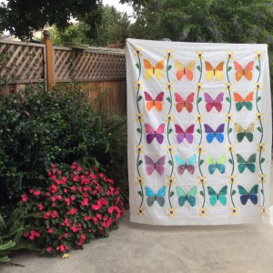 Butterflies In The Garden 