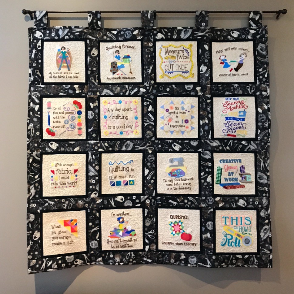 Sewing Room Wall Hanging