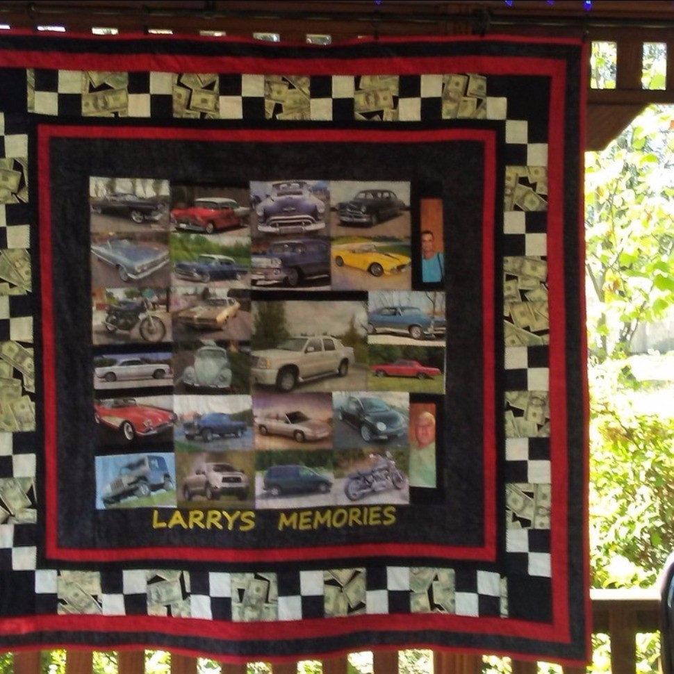 Larry's Memories Wall Hanging