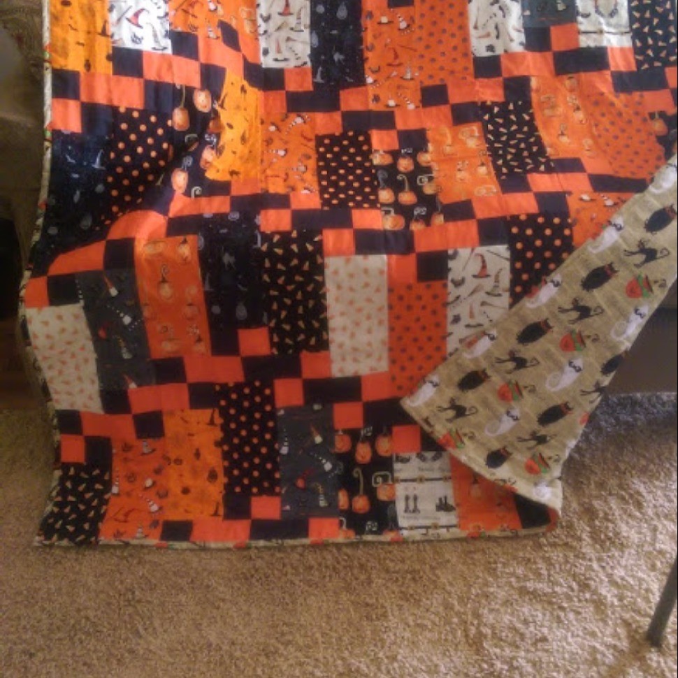 Halloween quilt