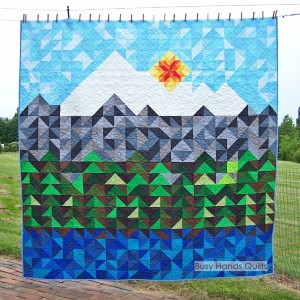Ski to Sea Queen Quilt by Busy Hands Quilts