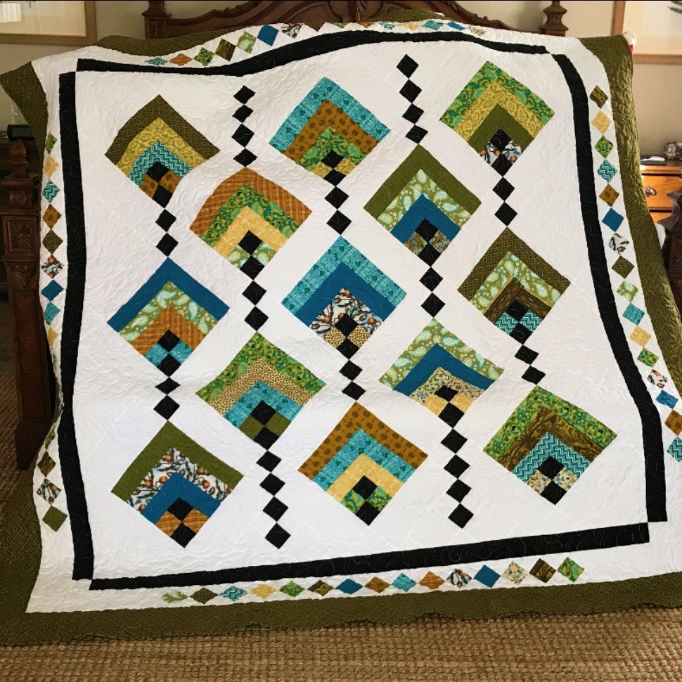 Hanging Gardens Quilt Quiltsby me