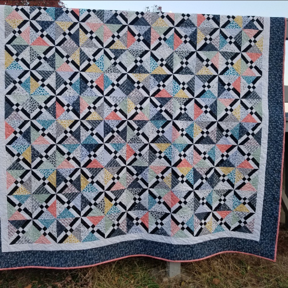 Daughter's Christmas quilt