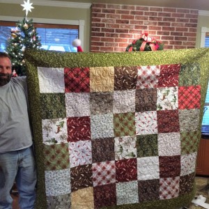 Quick Christmas Quilt