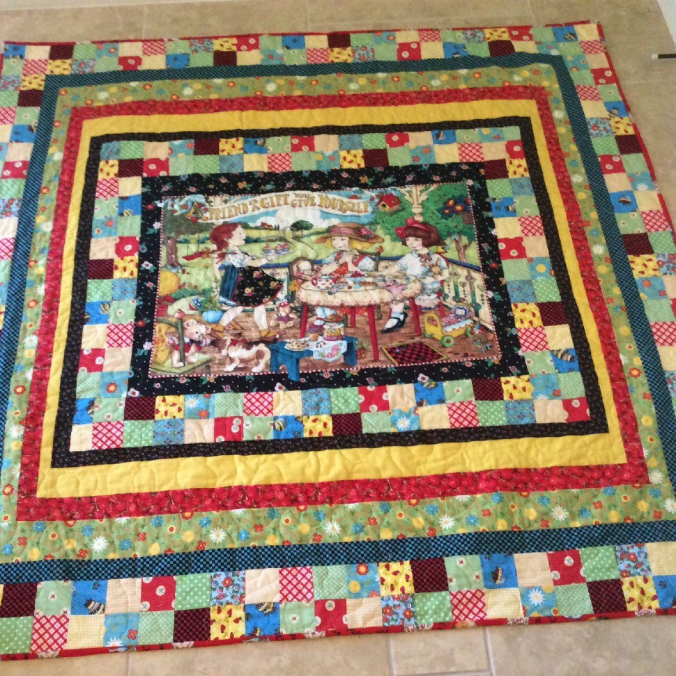 Another Mary Engelbreit quilt ...