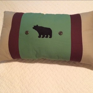 Bear pillow 