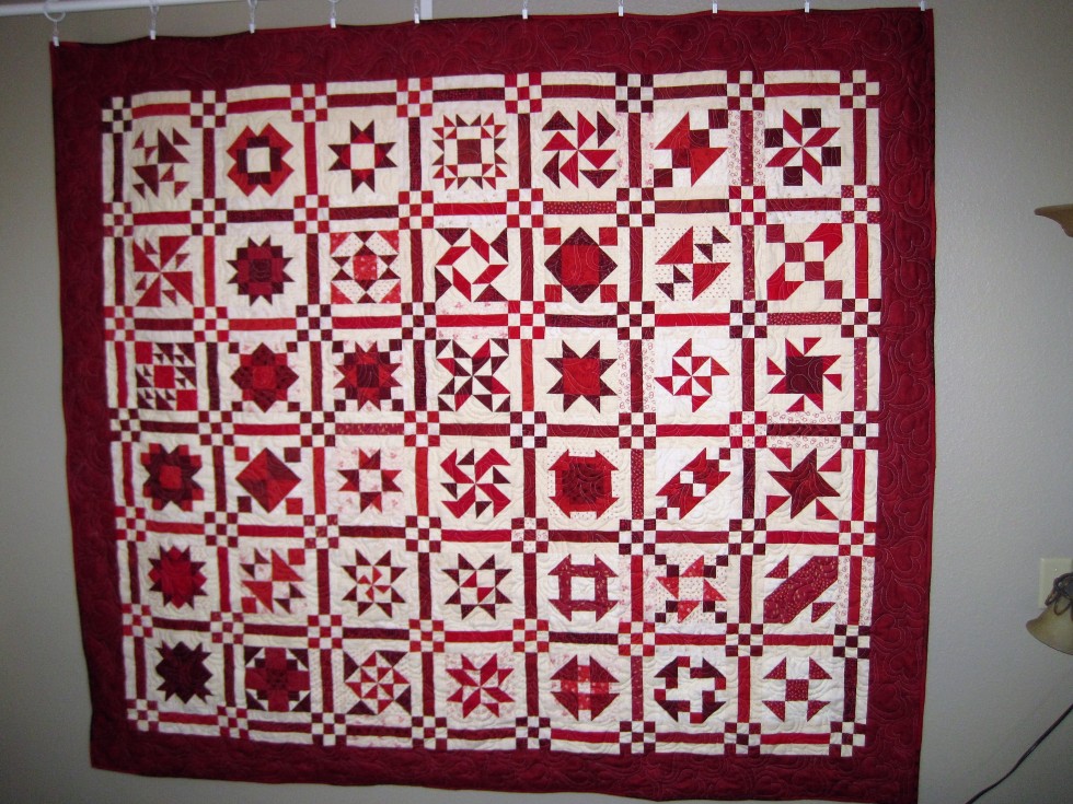 Peggy's Quilt #19 - Scrappy Sampler