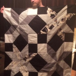 Piano Star Quilt