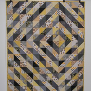 Yellow/Gray Value Quilt For My Friend
