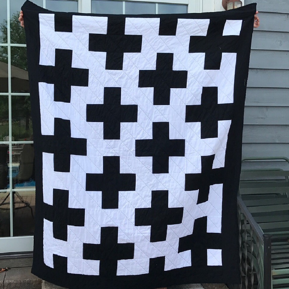 Plus Sign Quilt Quiltsby me