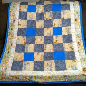Bronson's Quilt (My first quilt)