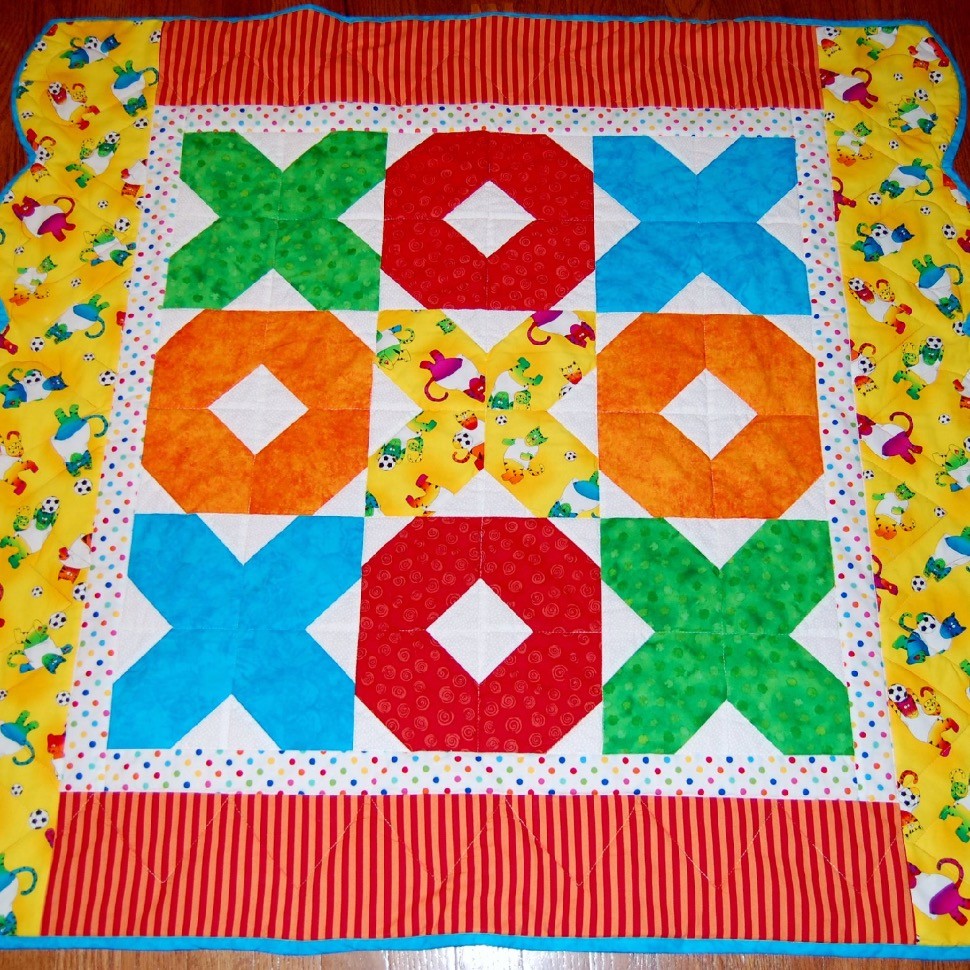 X's and O'x Baby Quilt