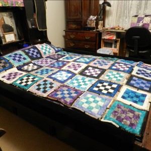 CHECKERBOARD - QUILT AS YOU GO! TOP