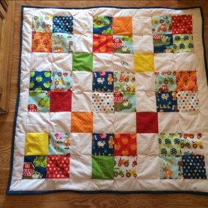 Donation quilt for church nursery 