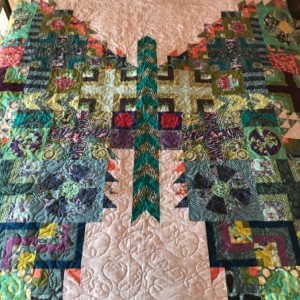 Tula Pink Butterfly Quilt for Shauna