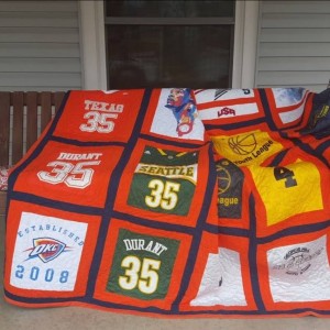 One-of-a-Kind Tee Shirt Quilt!