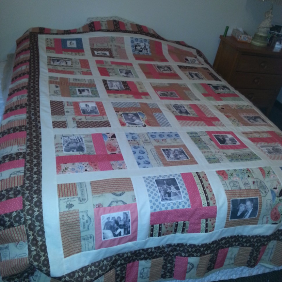 Michele's memory quilt