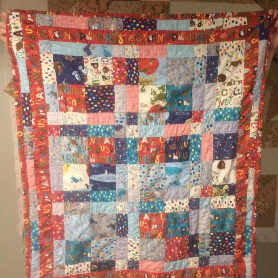 Military Baby Quilt