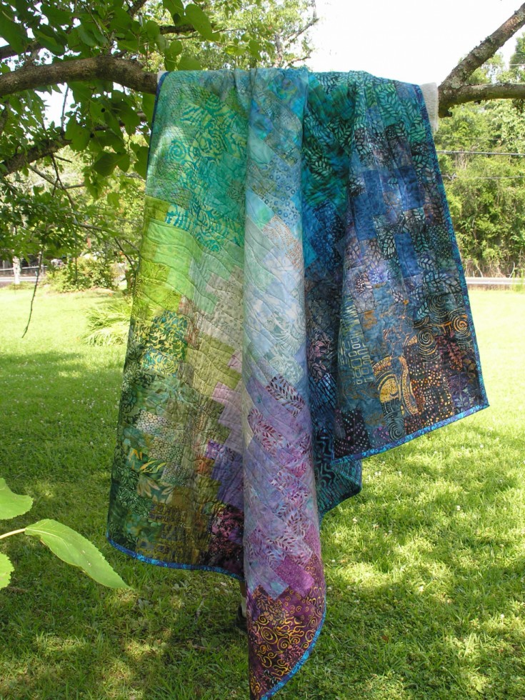 Batik Color Wash Quilt