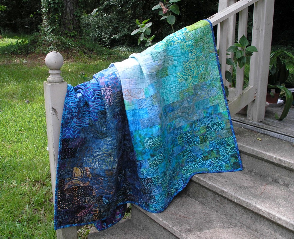 Batik Color Wash Quilt