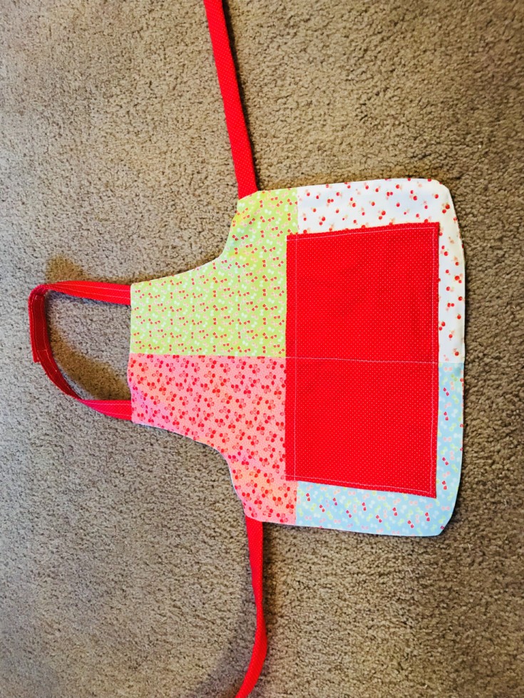Quilt and Toddler Apron for Granddaughter