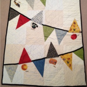 Pennant quilt modified