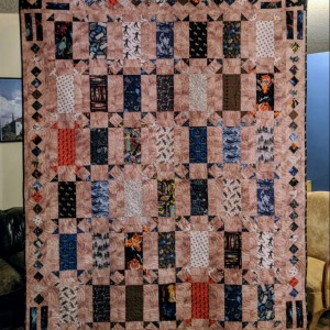Niece from other side of the family grad quilt